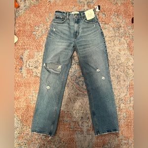 BNWT Abercrombie Curve Love 90’s Straight Ultra High Rise
